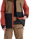 Miniatura Quiksilver, Sycamore giacca sci uomo Cub marrone, nero, rosso 