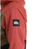 Miniatura Quiksilver, Sycamore giacca sci uomo Cub marrone, nero, rosso 