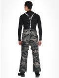 Miniatura Rehall, Backbone-R pantaloni da sci uomo Camo Black nero, verde 