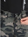 Miniatura Rehall, Backbone-R pantaloni da sci uomo Camo Black nero, verde 