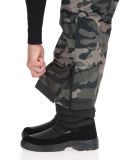 Miniatura Rehall, Backbone-R pantaloni da sci uomo Camo Black nero, verde 