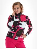 Miniatura Rehall, Kimi-R maglia termica donna Camo Abstract Brite Pink multicolorato, rosa 