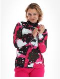 Miniatura Rehall, Kimi-R maglia termica donna Camo Abstract Brite Pink multicolorato, rosa 