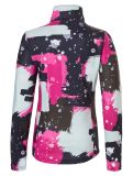 Miniatura Rehall, Kimi-R-Jr. maglia termica bambino Camo Abstract Brite Pink multicolorato, rosa 