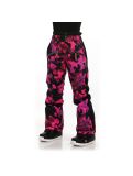 Miniatura Rehall, Latoya-R-Jr pantaloni da sci bambino popart camo fuchsia rosa