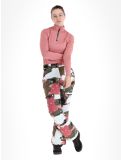 Miniatura Rehall, Nori-R pantaloni da sci donna Camo Abstract Rose multicolorato, rosa 