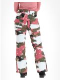 Miniatura Rehall, Nori-R pantaloni da sci donna Camo Abstract Rose multicolorato, rosa 