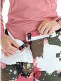 Miniatura Rehall, Nori-R pantaloni da sci donna Camo Abstract Rose multicolorato, rosa 