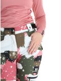 Miniatura Rehall, Nori-R pantaloni da sci donna Camo Abstract Rose multicolorato, rosa 