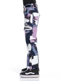 Miniatura Rehall, Nori-R-Jr. pantaloni da sci bambino Camo Abstract Lavender multicolorato, viola 