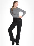 Miniatura Rehall, Yves-R pantaloni da sci softshell donna Caviar nero 