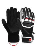 Miniatura Reusch, Pro RC guanti da sci uomo Black / White / Fire Red bianco, nero, rosso 