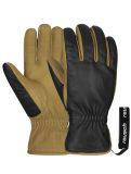 Miniatura Reusch, Reusch Outsider guanti da sci uomo Black / Camel marrone, nero 