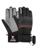 Miniatura Reusch, Warrior R-TEX® XT guanti da sci bambino Black / White / Fluo Red bianco, nero, rosso 