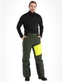 Miniatura Rock Experience, Fanatic pantaloni da sci uomo Kombu Green / Safety Yellow giallo, verde 