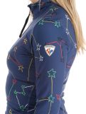 Miniatura Rossignol, JC De Castelbajac Booster 1/2 Zip maglione donna Cosmic Blue blu 