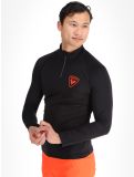 Miniatura Rossignol, New Hero Classique 1/2 Zip maglione uomo Black nero 