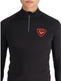 Miniatura Rossignol, New Hero Classique 1/2 Zip maglione uomo Black nero 