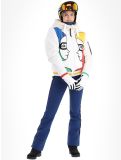 Miniatura Rossignol, JC De Castelbajac Space Bomber giacca sci donna White bianco 