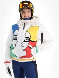 Miniatura Rossignol, JC De Castelbajac Space Bomber giacca sci donna White bianco 