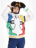 Miniatura Rossignol, JC De Castelbajac Space Bomber giacca sci donna White bianco 