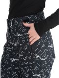 Miniatura Rossignol, W Staci Print pantaloni da sci donna Black nero 