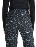 Miniatura Rossignol, W Staci Print pantaloni da sci donna Black nero 