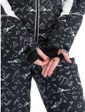 Miniatura Rossignol, W Staci Print Puffy giacca sci donna Black nero 