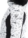 Miniatura Rossignol, W Staci Print Puffy giacca sci donna White bianco 