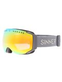 Miniatura Sinner, Emerald mascherina da sci unisex Matt Dark Grey grigio 