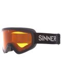 Miniatura Sinner, Estes mascherina da sci unisex Matt Black nero 