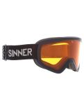 Miniatura Sinner, Estes mascherina da sci unisex Matt Black nero 