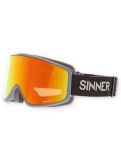 Miniatura Sinner, Sin Valley mascherina da sci unisex Matt Dark Grey grigio 