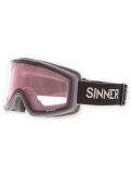 Miniatura Sinner, Sin Valley mascherina da sci unisex Matt Dark Grey grigio 