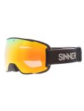 Miniatura Sinner, Snowflake mascherina da sci lente di ricambio unisex Matt Black nero 