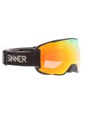 Miniatura Sinner, Snowflake mascherina da sci lente di ricambio unisex Matt Black nero 