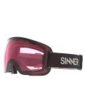 Miniatura Sinner, Snowflake mascherina da sci lente di ricambio unisex Matt Black nero 