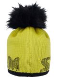 Miniatura Sportalm Kitzbühel, Almrosn Fakefur cappello donna Blazing Yellow giallo 