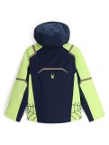 Miniatura Spyder, Challenger giacca sci bambino True Navy blu, verde 