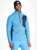 Miniatura Spyder, Bandit 1/2 Zip maglione uomo Aether Blue blu 