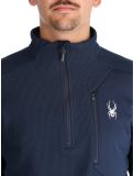 Miniatura Spyder, Bandit 1/2 Zip maglione uomo True Navy blu 