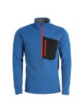 Miniatura Spyder, Bandit Half Zip felpa uomo blu 