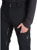 Miniatura Spyder, Dare pantaloni da sci conformato corto uomo Black nero 