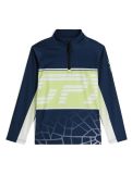 Miniatura Spyder, Web 1/2 Zip maglione bambino True Navy blu 