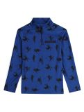 Miniatura Spyder, Ski Day 1/2 Zip maglione bambino Electric Blue blu 