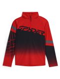 Miniatura Spyder, Incline 1/2 Zip maglione bambino Spyder Red rosso 