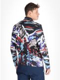 Miniatura Spyder, Podium 1/2 Zip maglione uomo Paint By Numbers Purple Flash multicolorato 