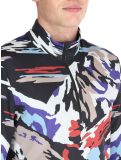 Miniatura Spyder, Podium 1/2 Zip maglione uomo Paint By Numbers Purple Flash multicolorato 