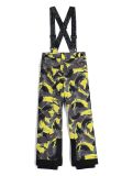 Miniatura Spyder, Propulsion pantaloni da sci bambino Camouflage Acid Yellow giallo 