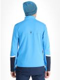 Miniatura Spyder, Speed Fleece 1/2 Zip maglione uomo Aether Blue blu 